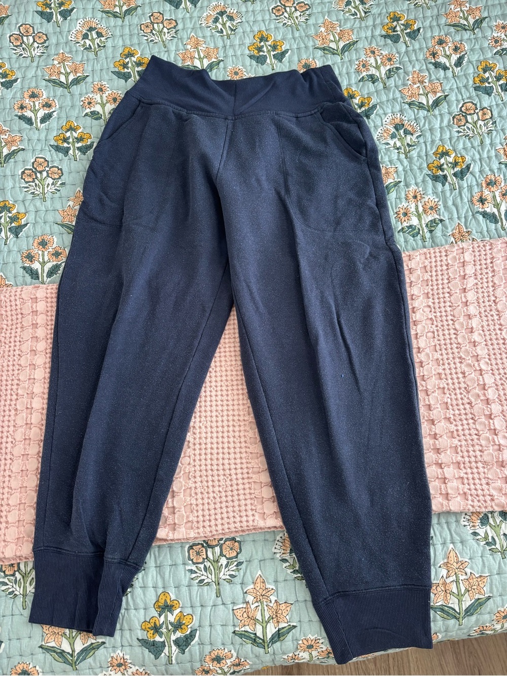 Navy Athleta Jogger Pants